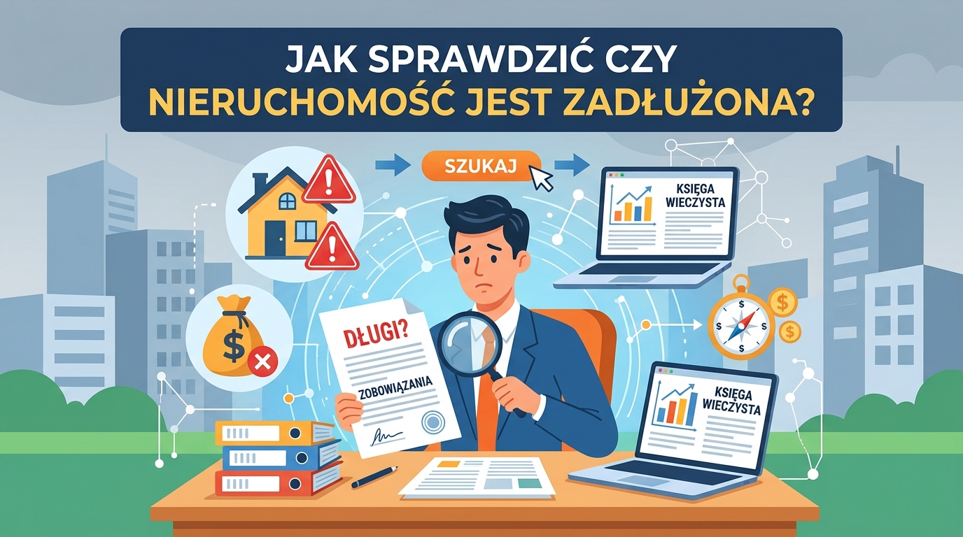 Jak sprawdzić czy nieruchomość jest zadłużona? Łódź – poradnik krok po kroku